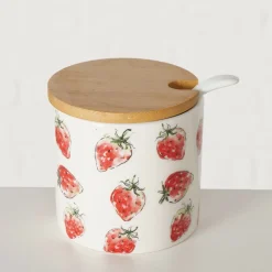 Boltze Marmeladendose STRAWBERRY* Geschirr & Besteck