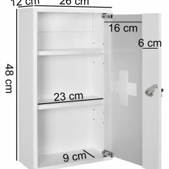 Skyport Medizinschrank LIMA* Badschränke|Medizinschränke