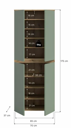 Xonox Mehrzweckschrank SCARPA* Mehrzweckschränke