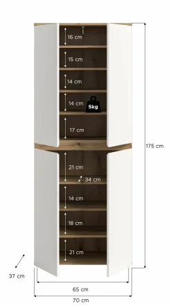 Xonox Mehrzweckschrank SCARPA* Mehrzweckschränke