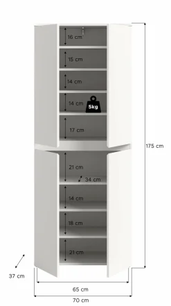Xonox Mehrzweckschrank SCARPA* Mehrzweckschränke