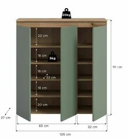 Xonox Mehrzweckschrank SCARPA* Mehrzweckschränke