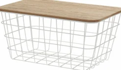 Koopman Metallkorb mit Deckel KITCHEN MARKET* Körbe