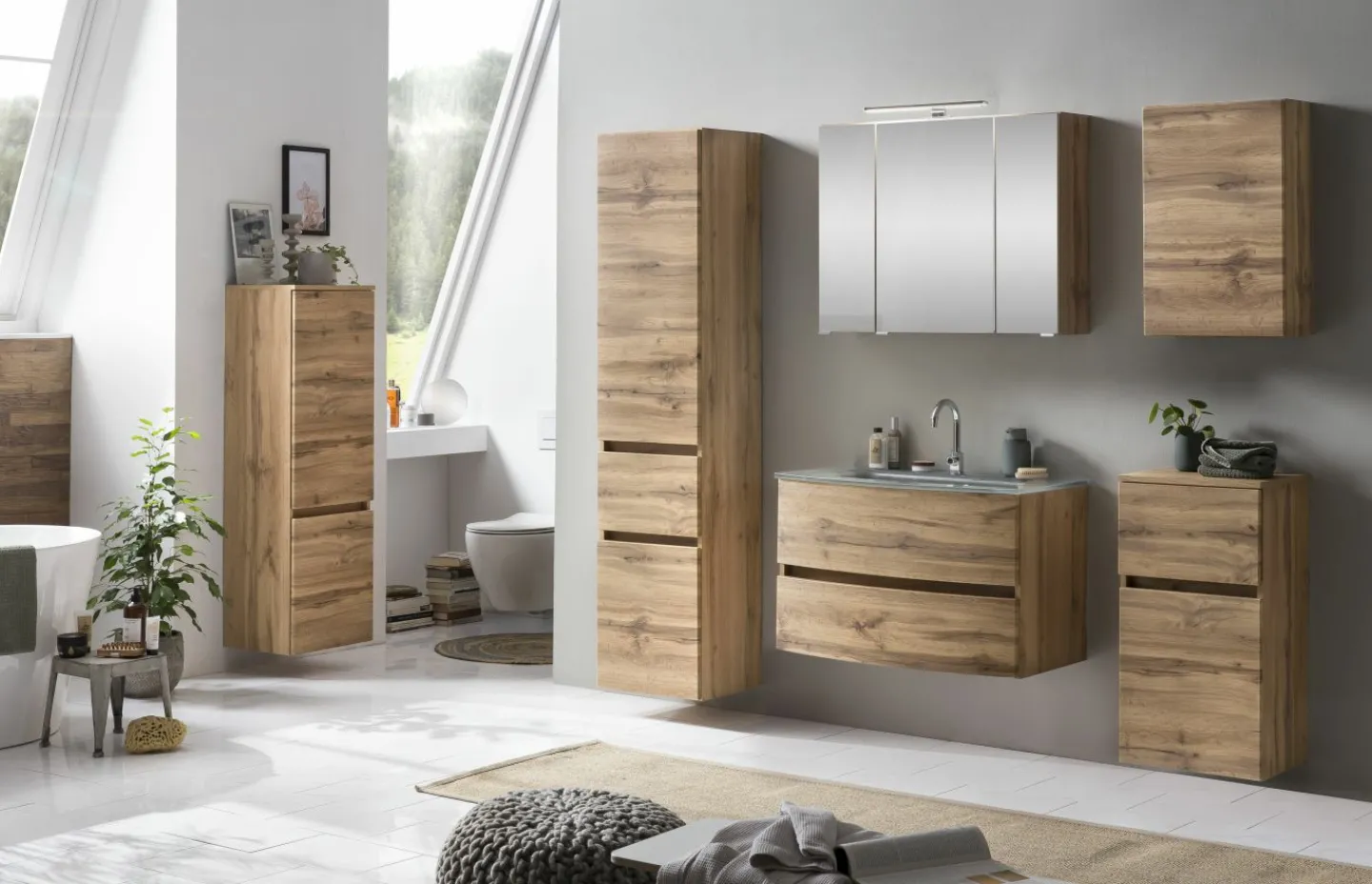 Held Midischrank 40 KOPENHAGEN* Badschränke|Midischränke
