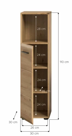 Xonox Midischrank BONGA* Badschränke|Midischränke