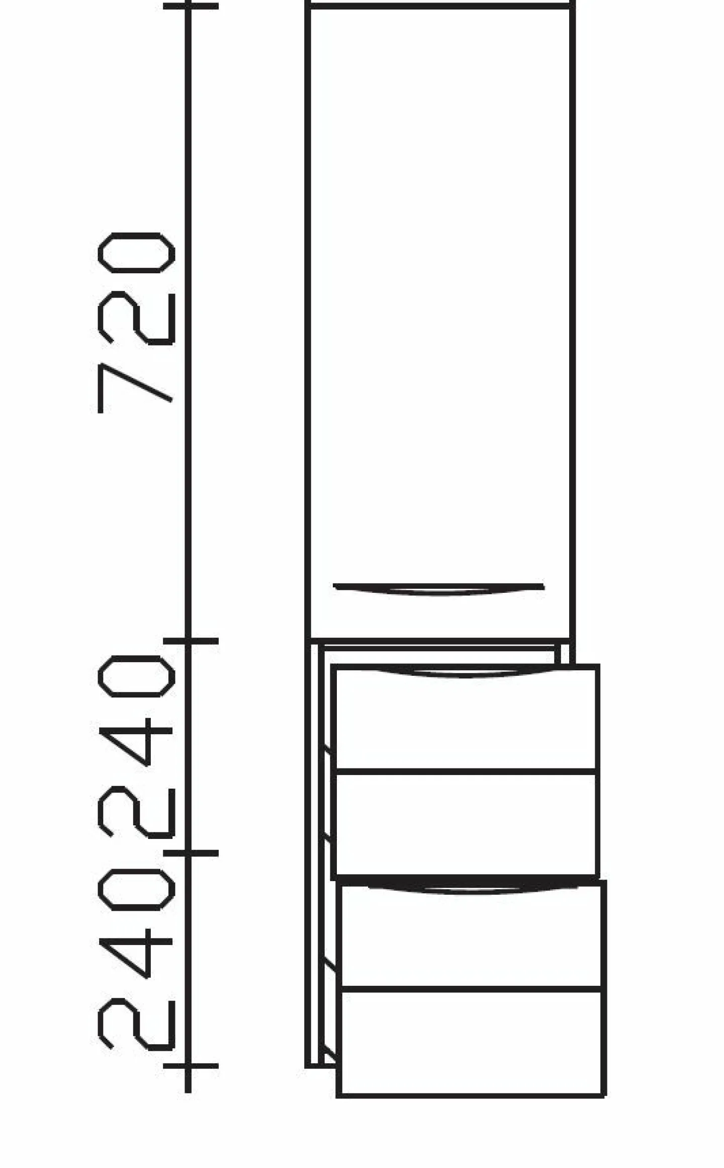 Pelipal Midischrank SOLITAIRE 6025* Badschränke|Midischränke