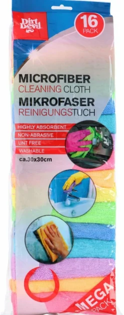 Edco Mikrofasertücher 16tlg DIRT DEVIL* Spülutensilien