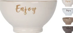 Müslischale mit Schriftzug Enjoy EH