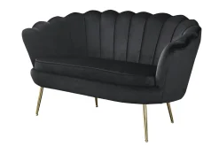 Salesfever Muschelsofa 2-Sitzer BANDUNG* 2-Sitzer Sofas|Polstergarnituren