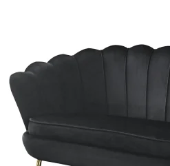 Salesfever Muschelsofa 2-Sitzer BANDUNG* 2-Sitzer Sofas|Polstergarnituren