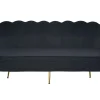 Salesfever Muschelsofa 3-Sitzer BANDUNG* 3-Sitzer Sofas|Polstergarnituren