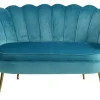 Salesfever Muschelsofa 2-Sitzer BANDUNG* 2-Sitzer Sofas|Polstergarnituren