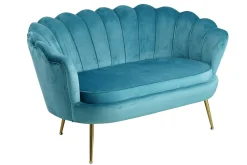 Salesfever Muschelsofa 2-Sitzer BANDUNG* 2-Sitzer Sofas|Polstergarnituren