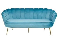 Salesfever Muschelsofa 3-Sitzer BANDUNG* 3-Sitzer Sofas|Polstergarnituren