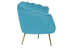Salesfever Muschelsofa 3-Sitzer BANDUNG* 3-Sitzer Sofas|Polstergarnituren