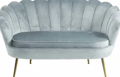 Salesfever Muschelsofa 2-Sitzer BANDUNG* 2-Sitzer Sofas|Polstergarnituren