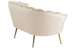 Muschelsofa 2-Sitzer BANDUNG
