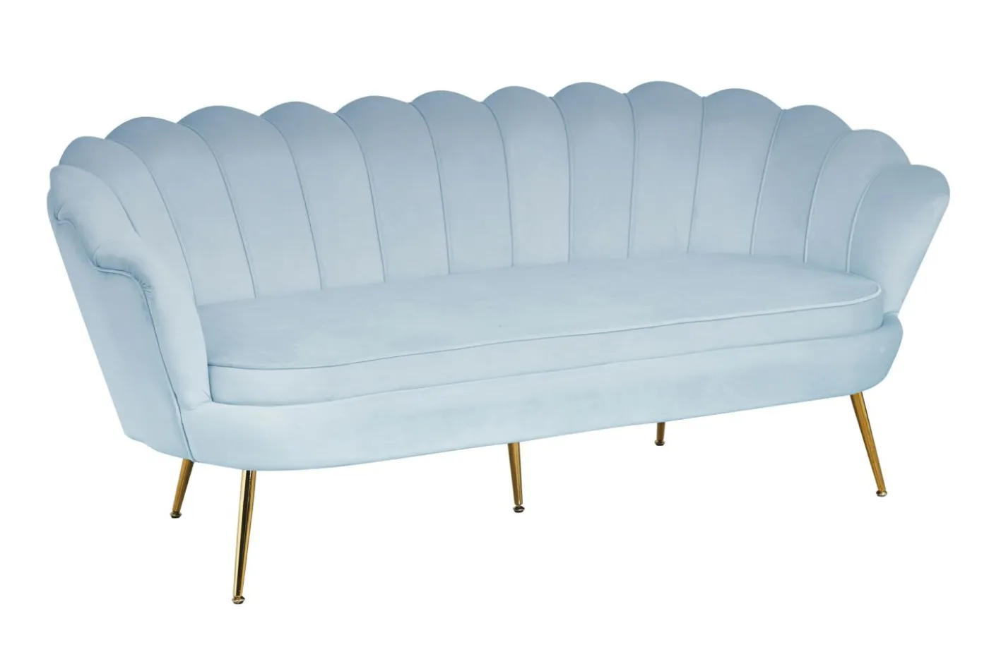 Muschelsofa 3-Sitzer BANDUNG