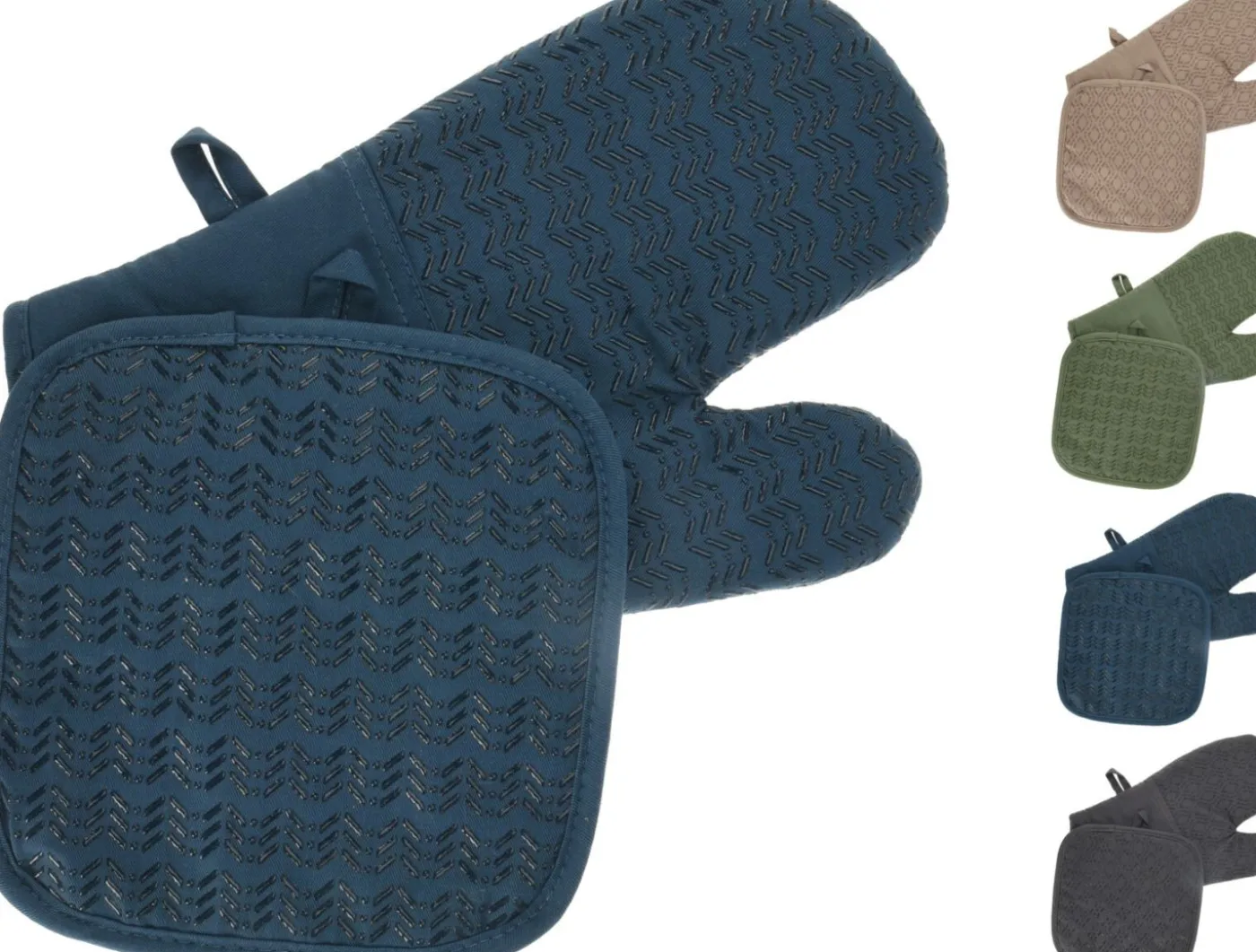 Ofenhandschuh & Topflappen 2tlg. WANNA