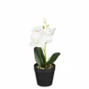Edelman Phalaenopsis im Topf weiss 25cm ORCHIDEE* Kunstpflanzen