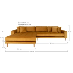 House Nordic Polsterecke LIDO* Ecksofas