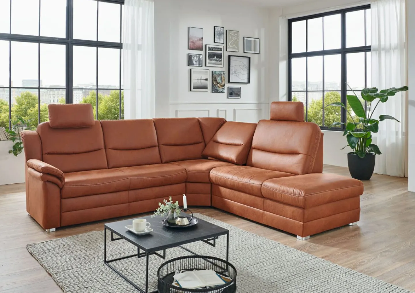 Polipol Polsterecke mit Funktion MUMBAI* Ecksofas