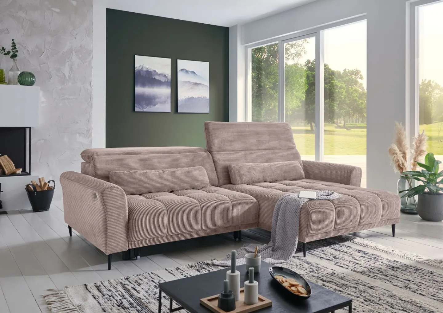 Iwaniccy Polsterecke mit Funktion LUBLIN* Ecksofas