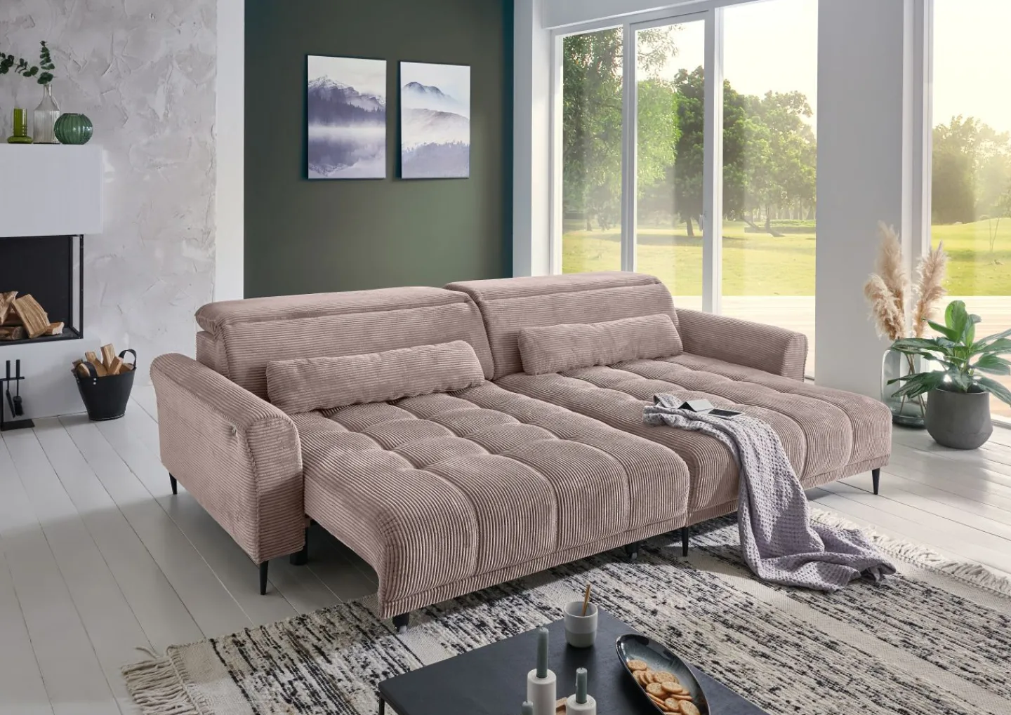 Iwaniccy Polsterecke mit Funktion LUBLIN* Ecksofas