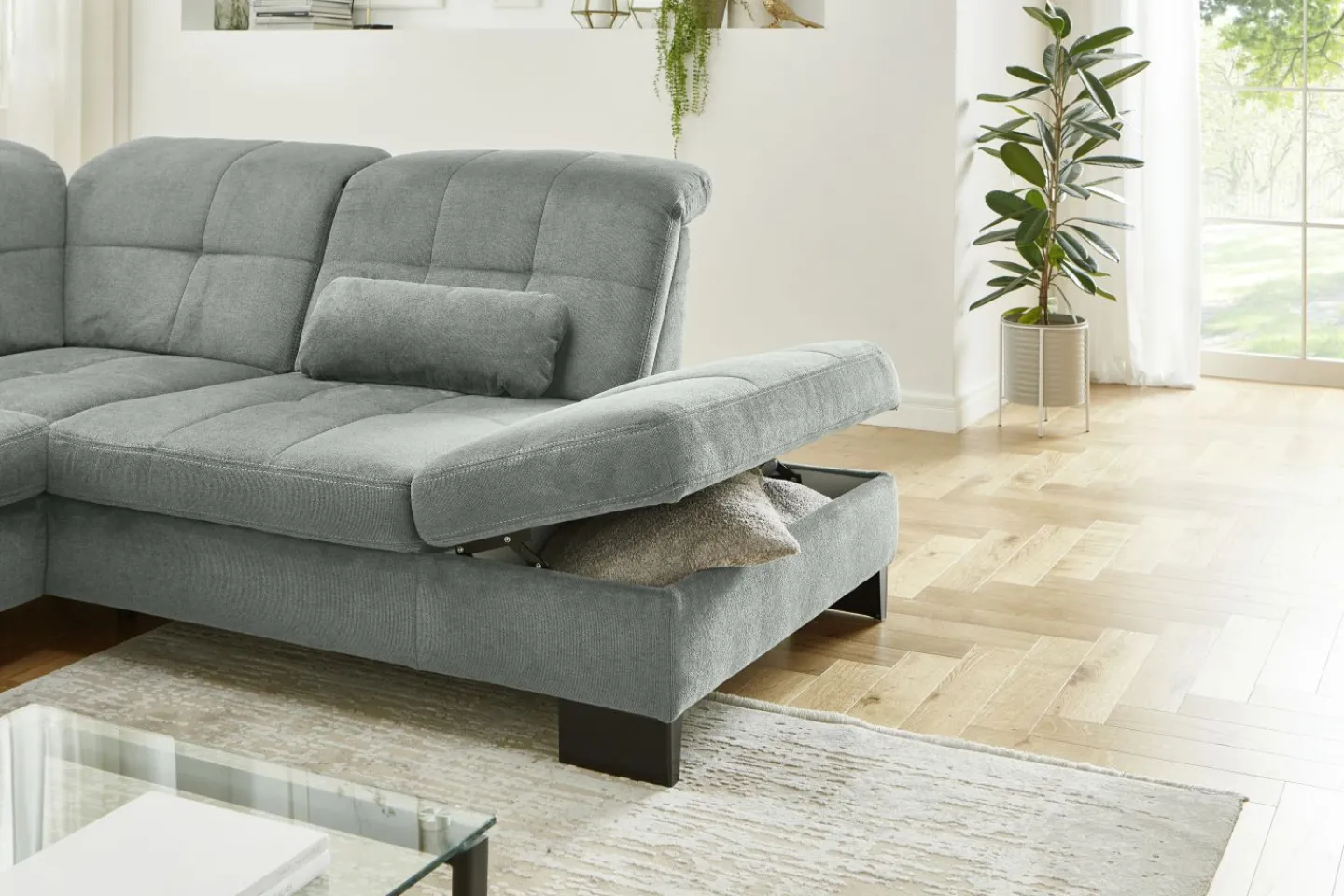 Polipol Polsterecke mit Funktion STACY* Ecksofas