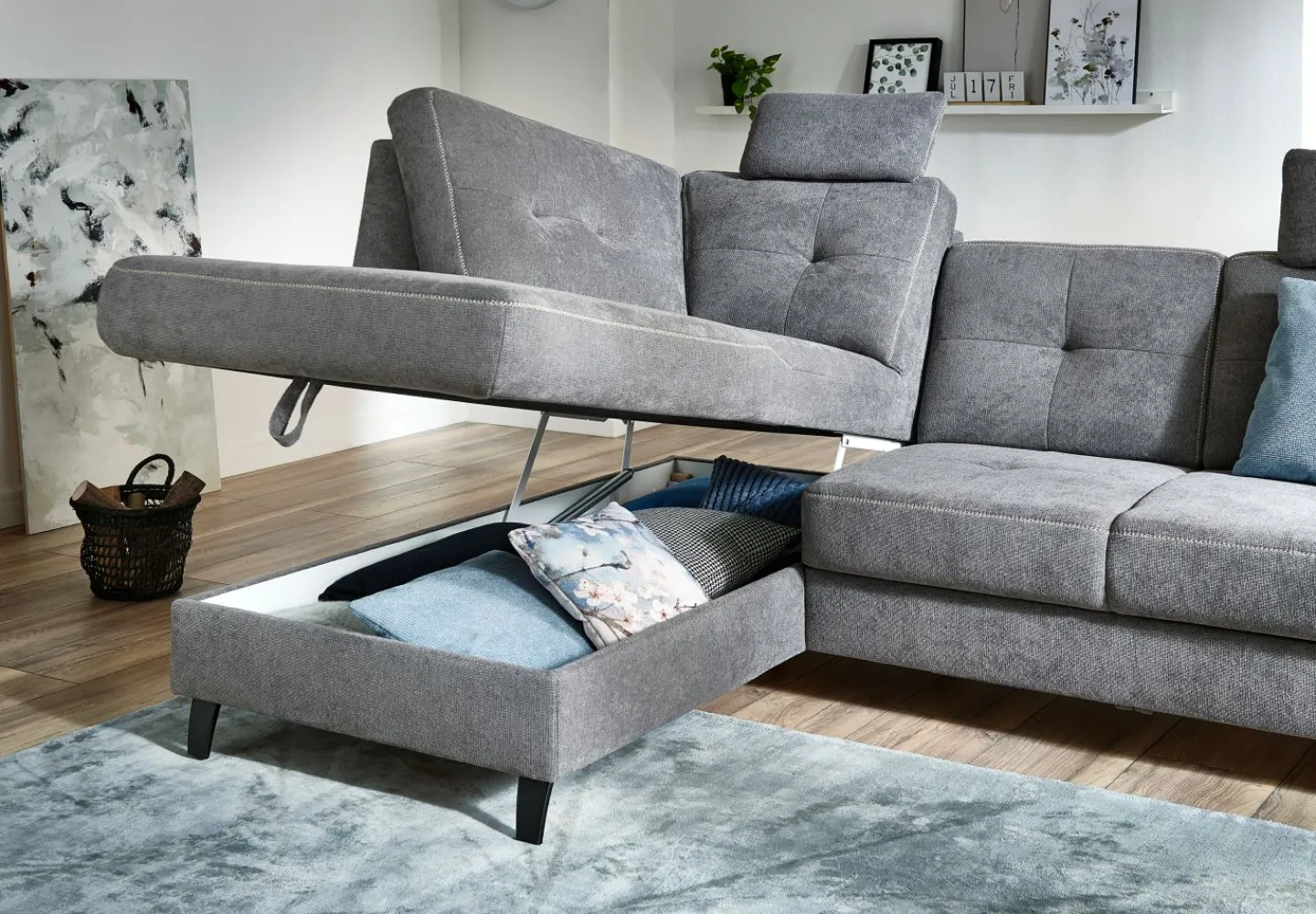 Steinpol Sit&More Polsterecke mit Funktion VARESE* Ecksofas