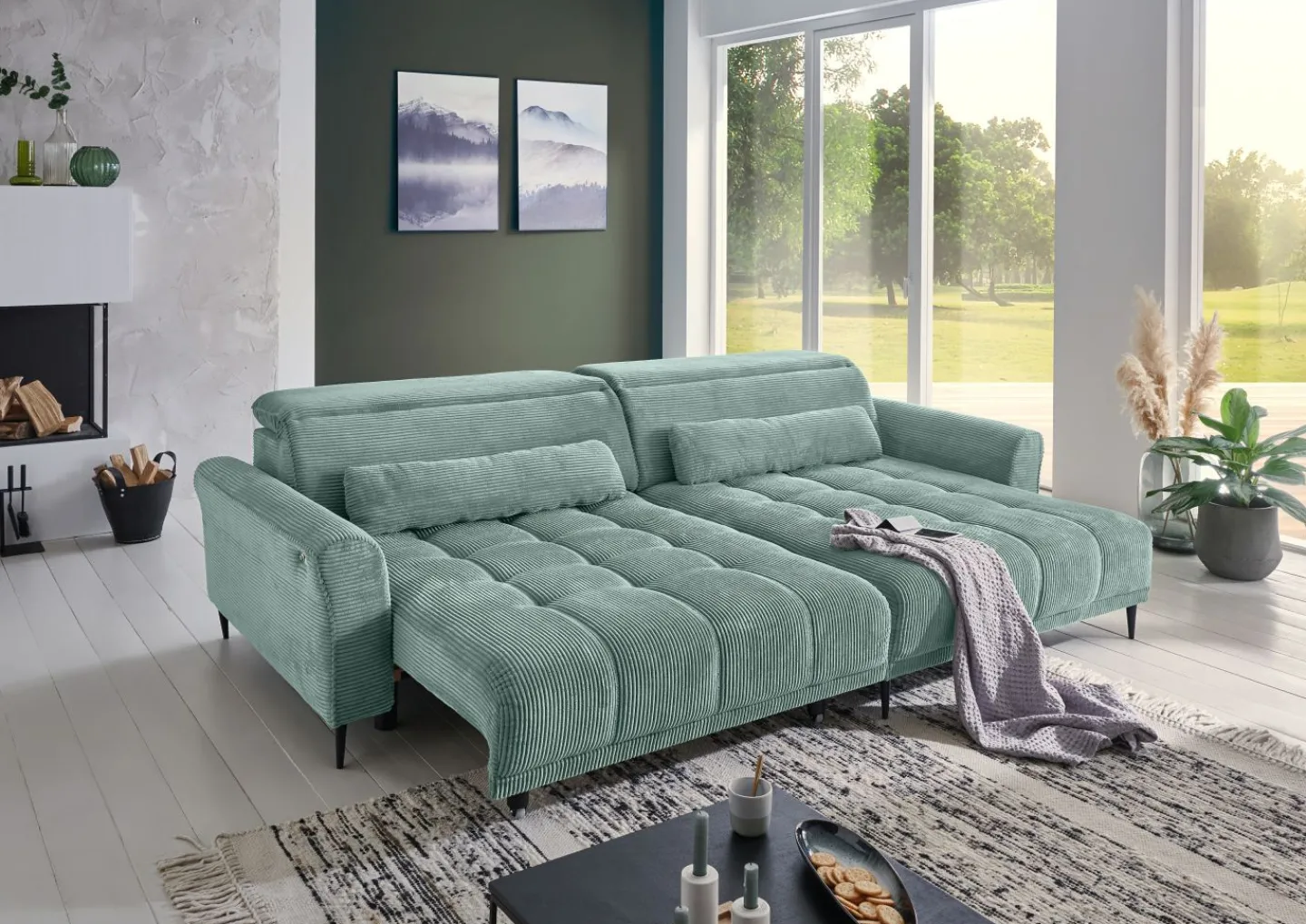 Iwaniccy Polsterecke mit Funktion LUBLIN* Ecksofas