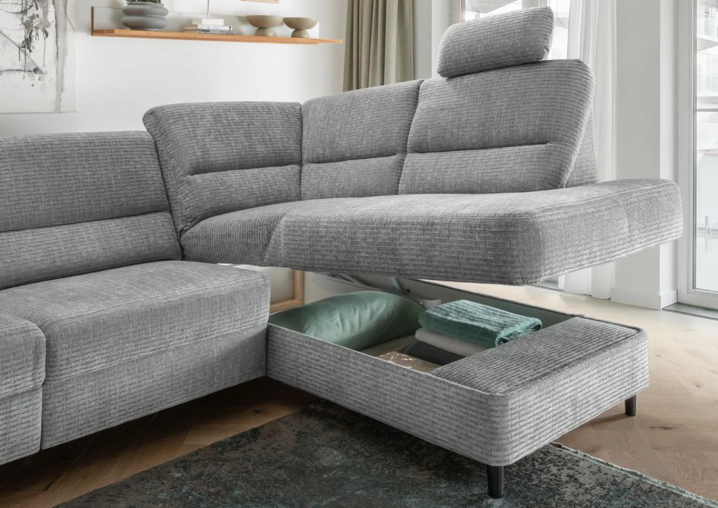 Benformato Polsterecke mit Funktion CAVOLI* Ecksofas