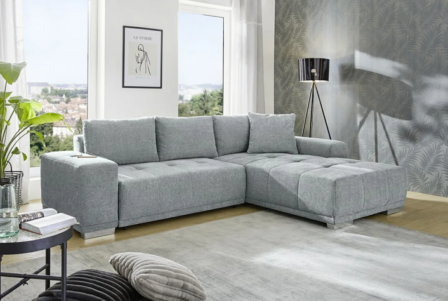 JOB Polsterecke mit Funktion KAMZA* Ecksofas