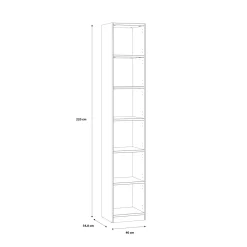 Forte Regal CANDLEKEEP* Aktenregale|Bücherregale