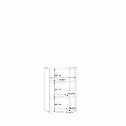 Forte Regal TEMPRA 2* Bücherregale