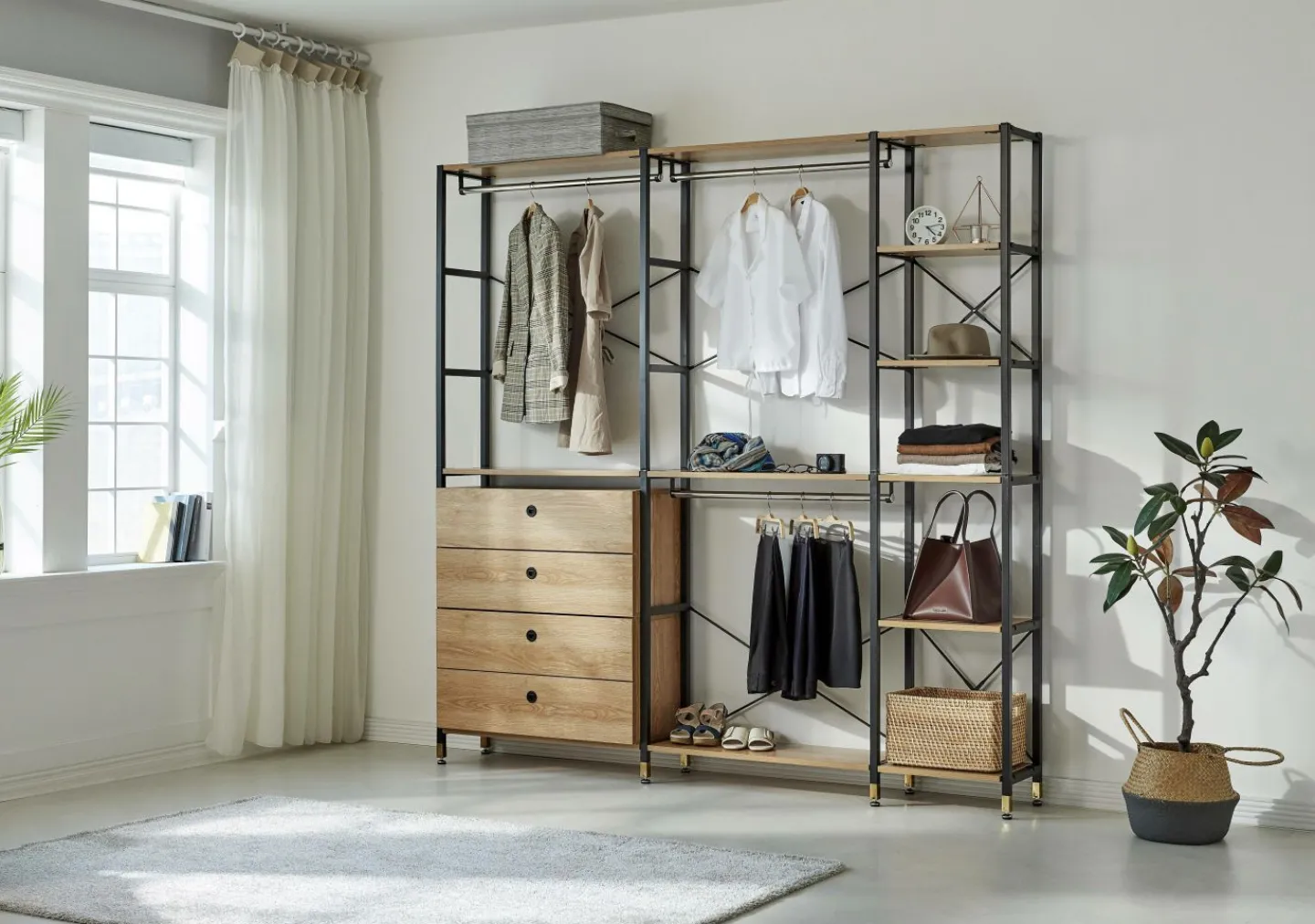 Möbilia Regal-Set LIER* Bücherregale|Raumteiler-Regale