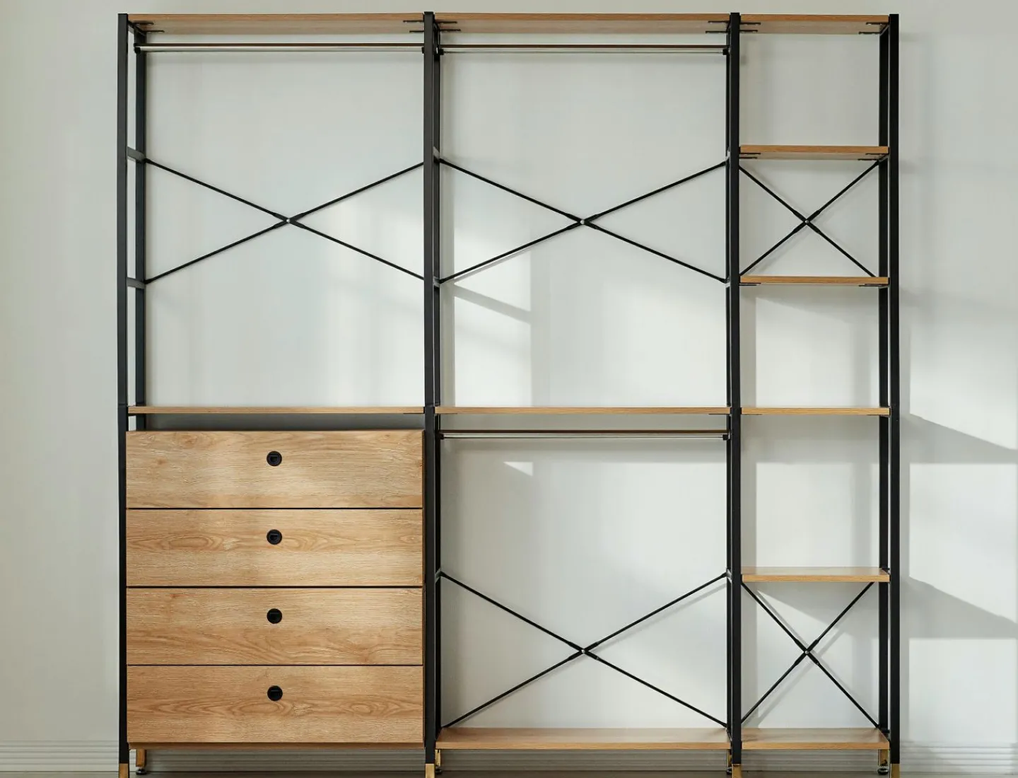 Möbilia Regal-Set LIER* Bücherregale|Raumteiler-Regale