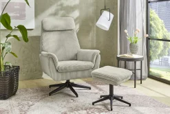 Pro.Com Relaxsessel mit Hocker HAMAR* Relaxsessel|Polstersessel