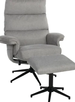 Duo Relaxsessel mit Hocker OSOMO* Relaxsessel|Polstersessel