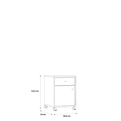 Forte Rollcontainer TEMPRA 2* Rollcontainer
