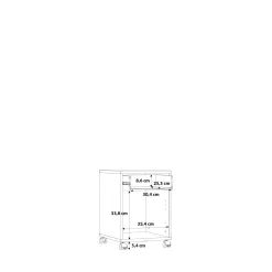Forte Rollcontainer TEMPRA 2* Rollcontainer