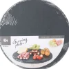 Koopman Schieferplatte Ø30cm STYLE* Geschirr & Besteck