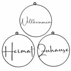 Schild Schriftzug HEIMAT