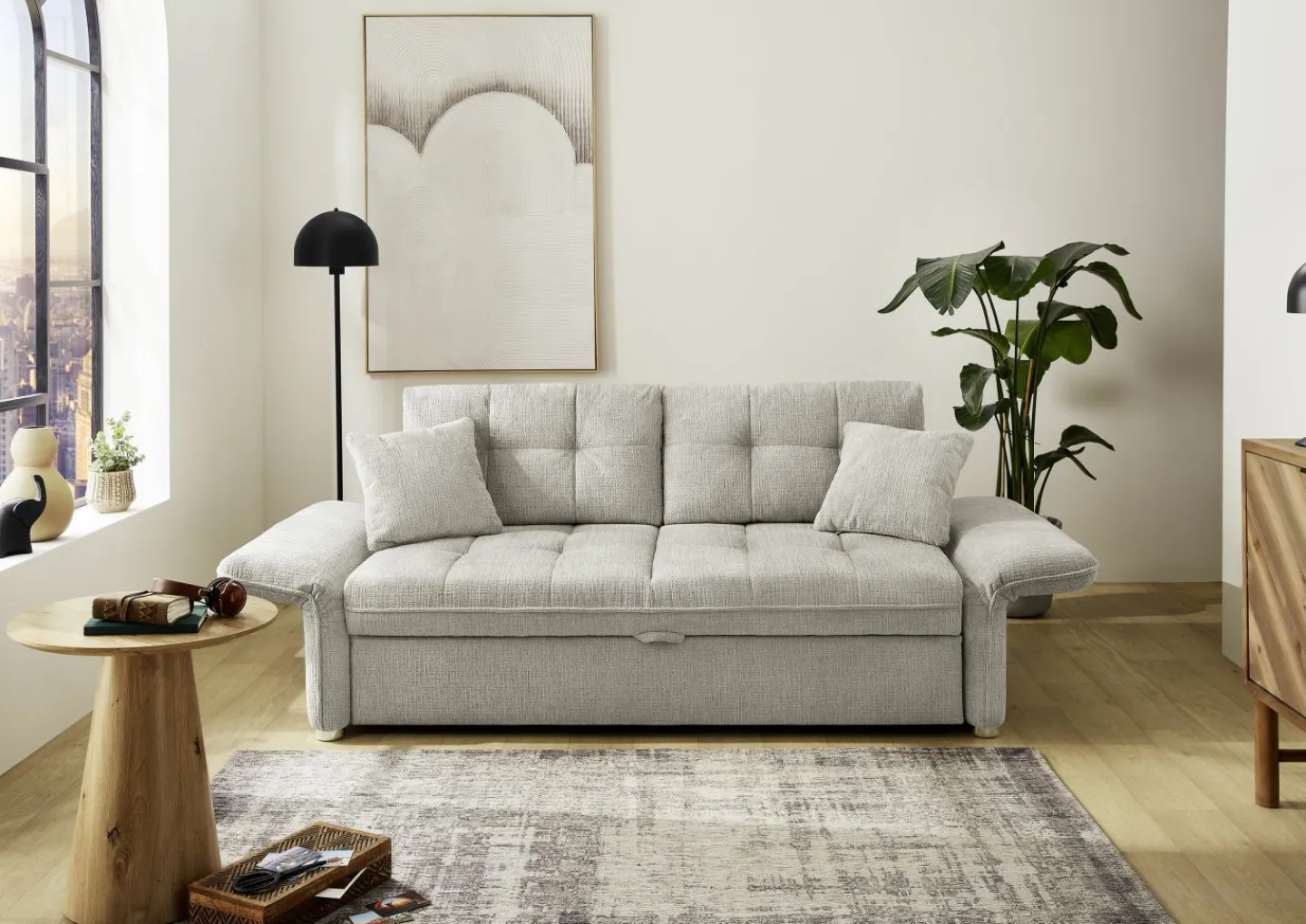 JOB Schlafsofa LEON 160* 3-Sitzer Sofas|Polstergarnituren