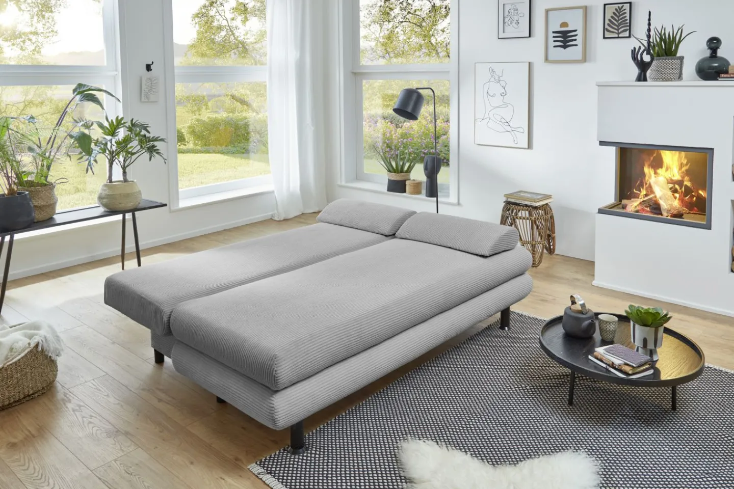 Sun Garden Schlafsofa NAIROBI* 3-Sitzer Sofas|Polstergarnituren