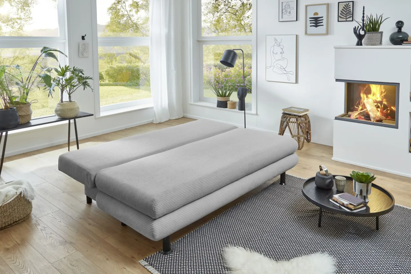 Sun Garden Schlafsofa NAIROBI* 3-Sitzer Sofas|Polstergarnituren