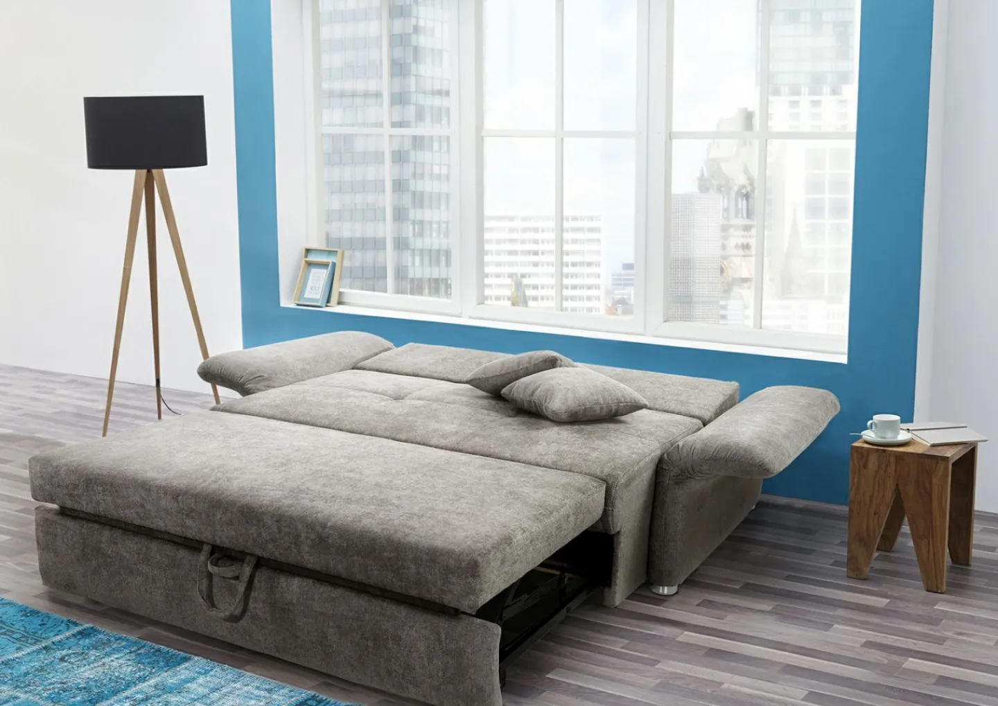 JOB Schlafsofa LUCA 140* 2-Sitzer Sofas|Polstergarnituren
