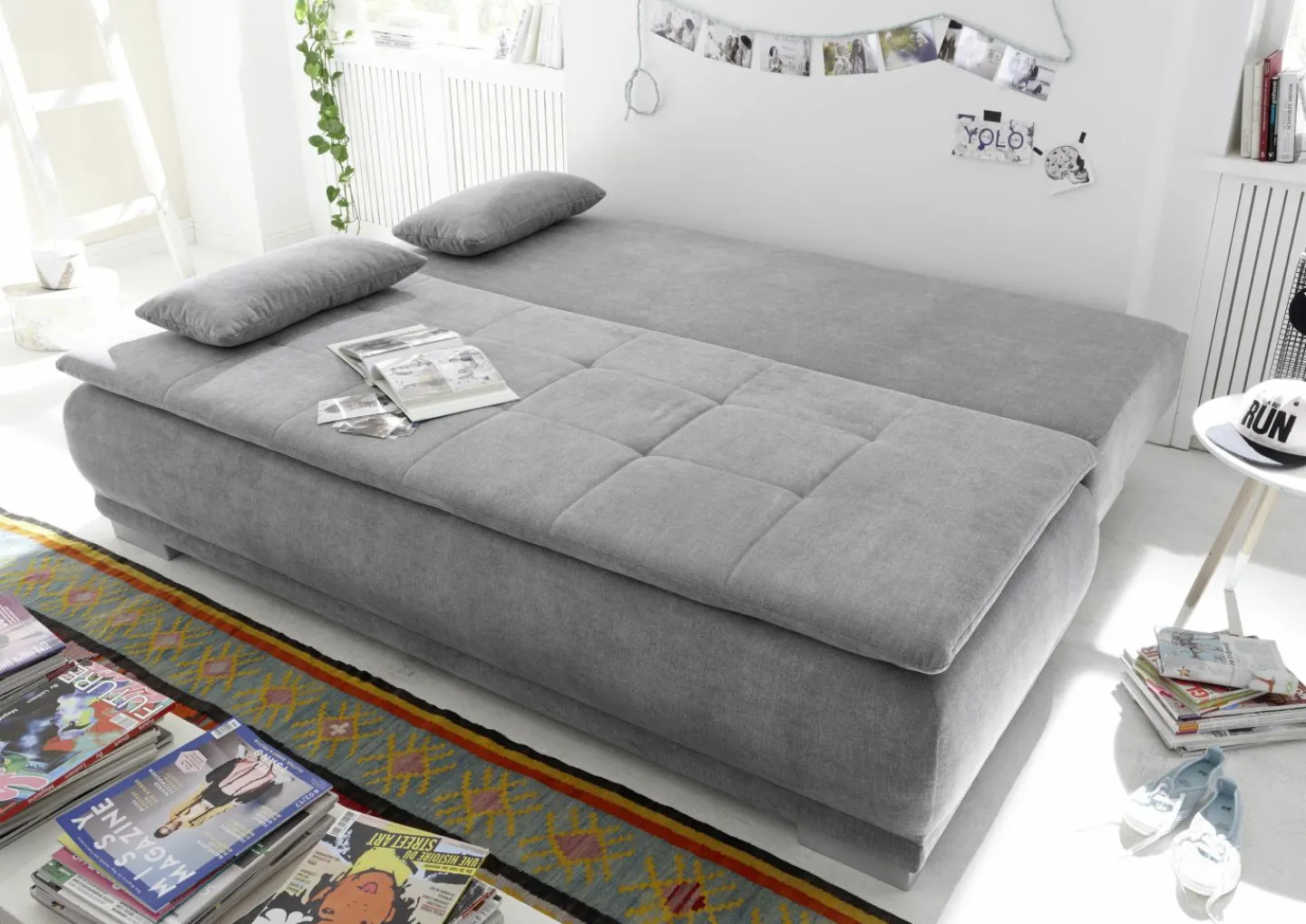 BRW Schlafsofa LUIGI* 3-Sitzer Sofas|Polstergarnituren