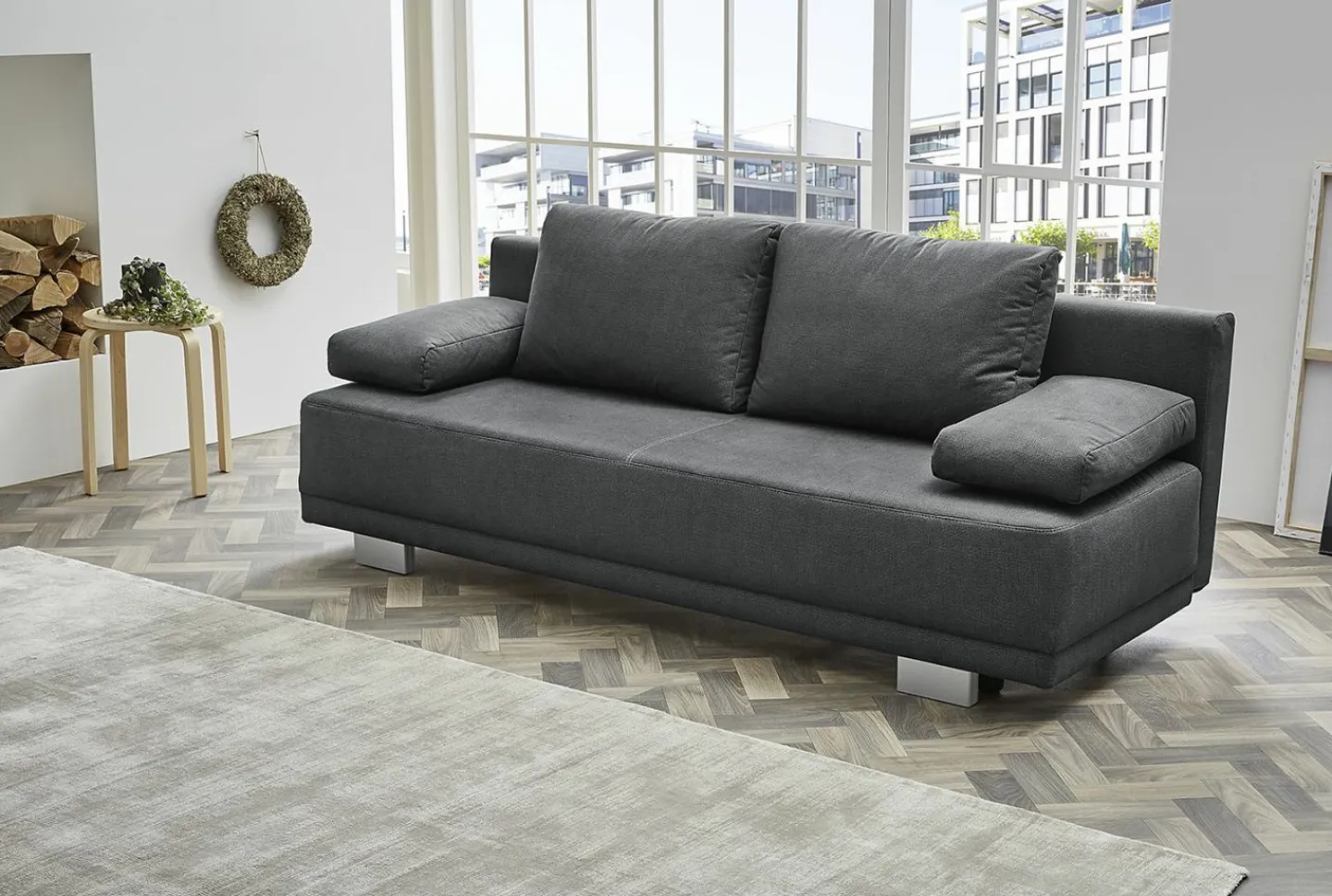 JOB Schlafsofa LUZIO* 3-Sitzer Sofas|Polstergarnituren
