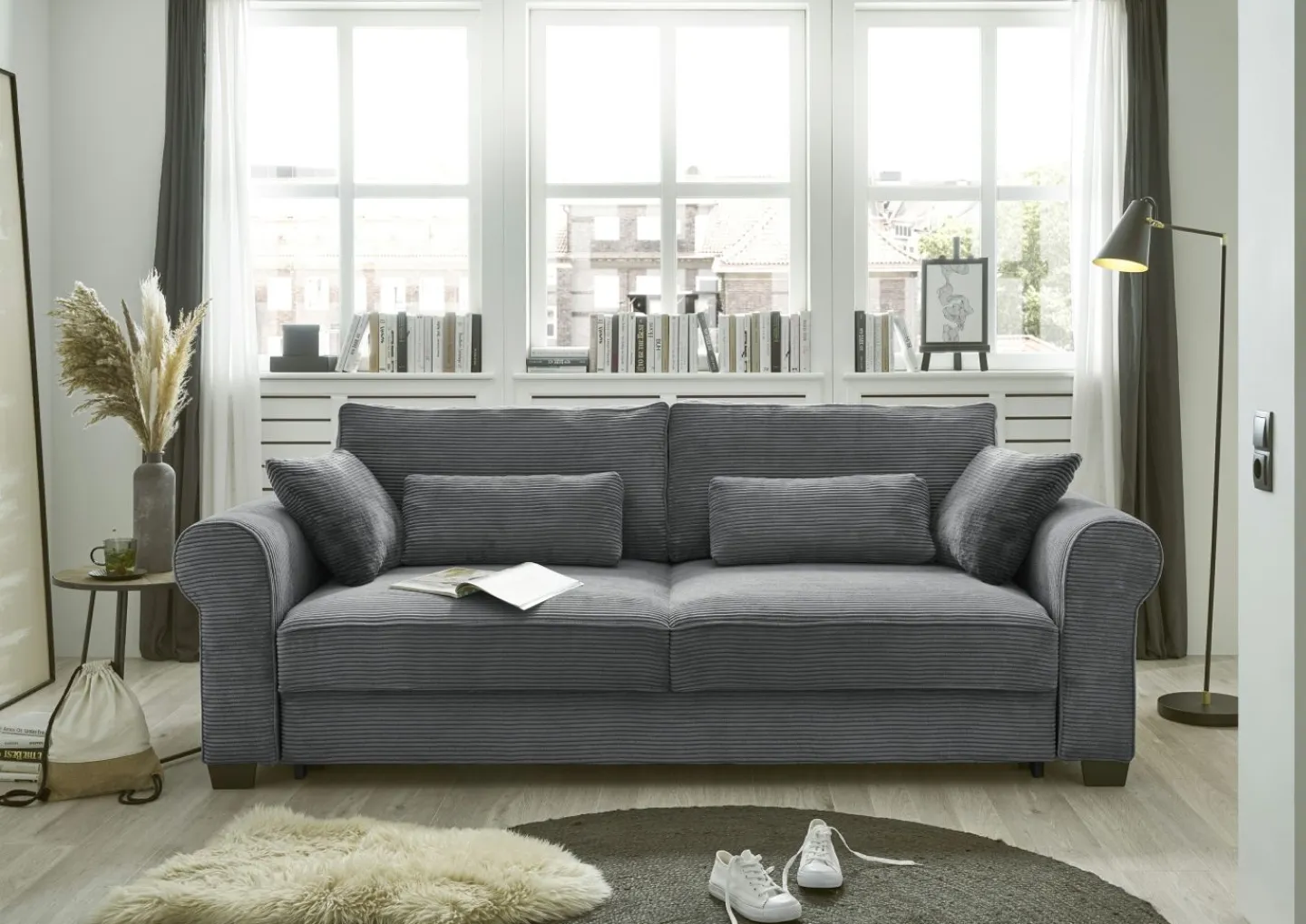 ED-Lifestyle Schlafsofa SALTILLO LUX.3DL* 3-Sitzer Sofas|Polstergarnituren